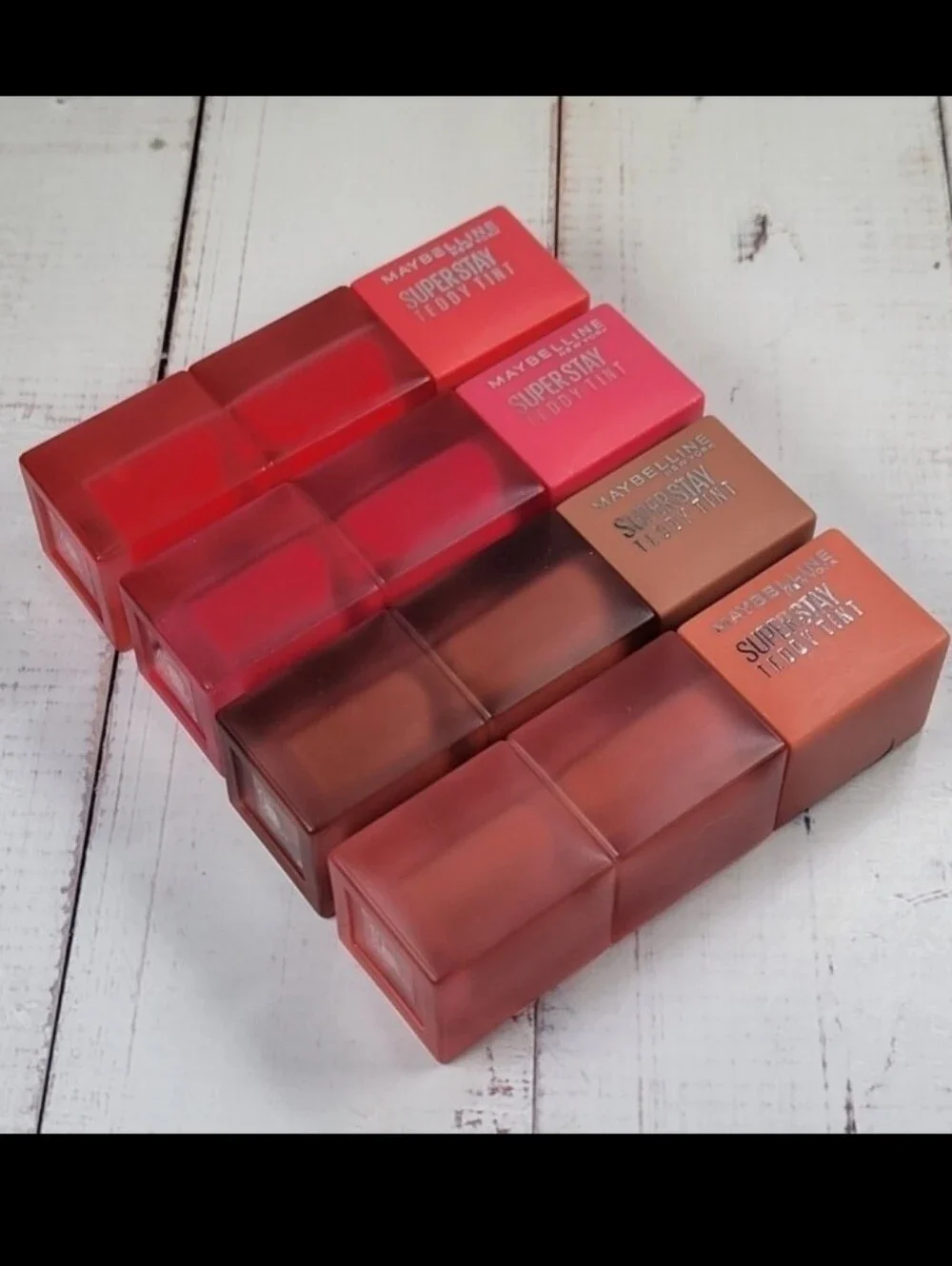 Maybelline Super Stay Teddy Tint Long Lasting Matte Lip Tint Bundle NEW!
